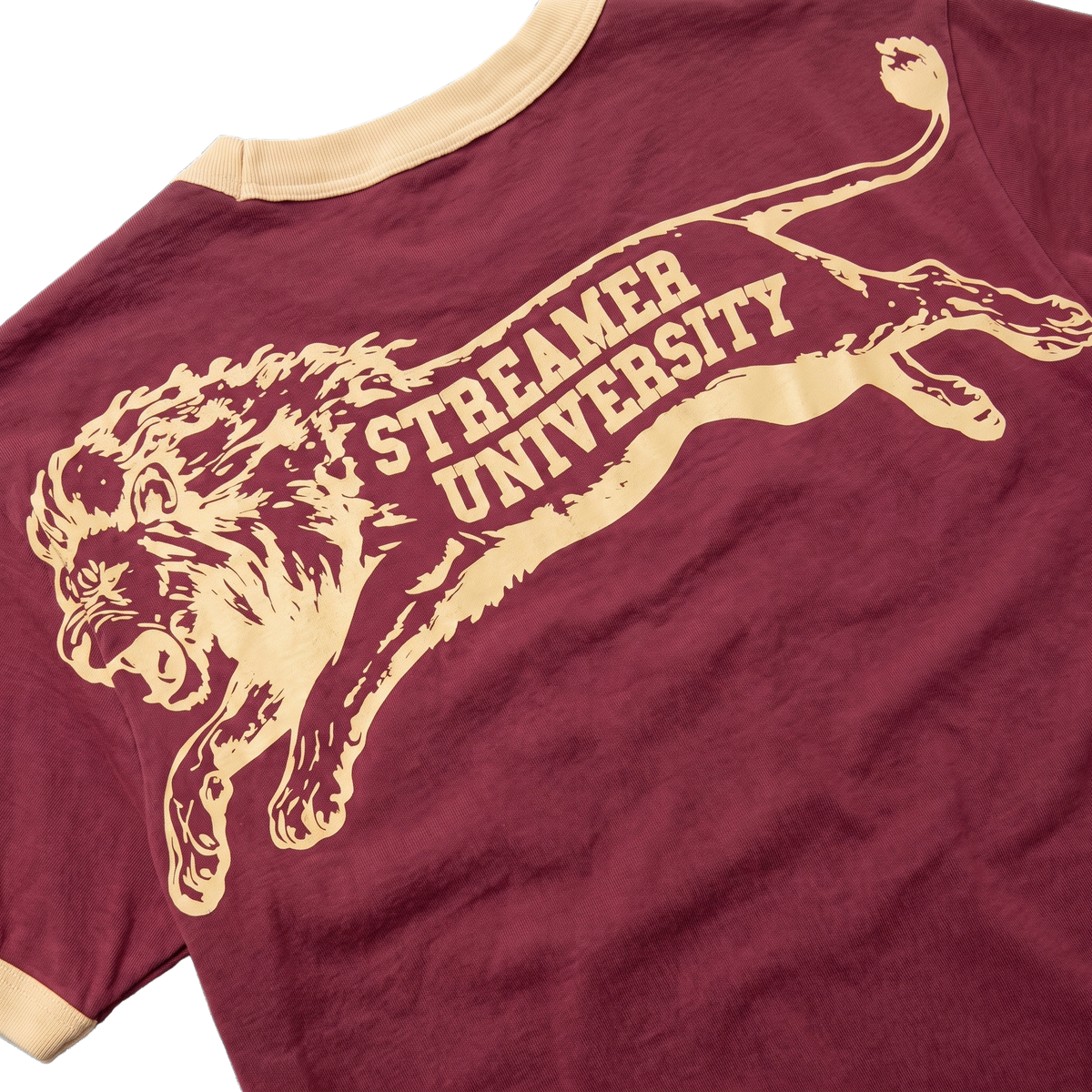 STREAMER UNIVERSITY RINGER TEE